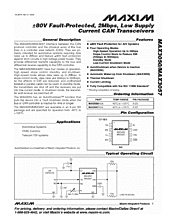 DataSheet MAX3050 pdf